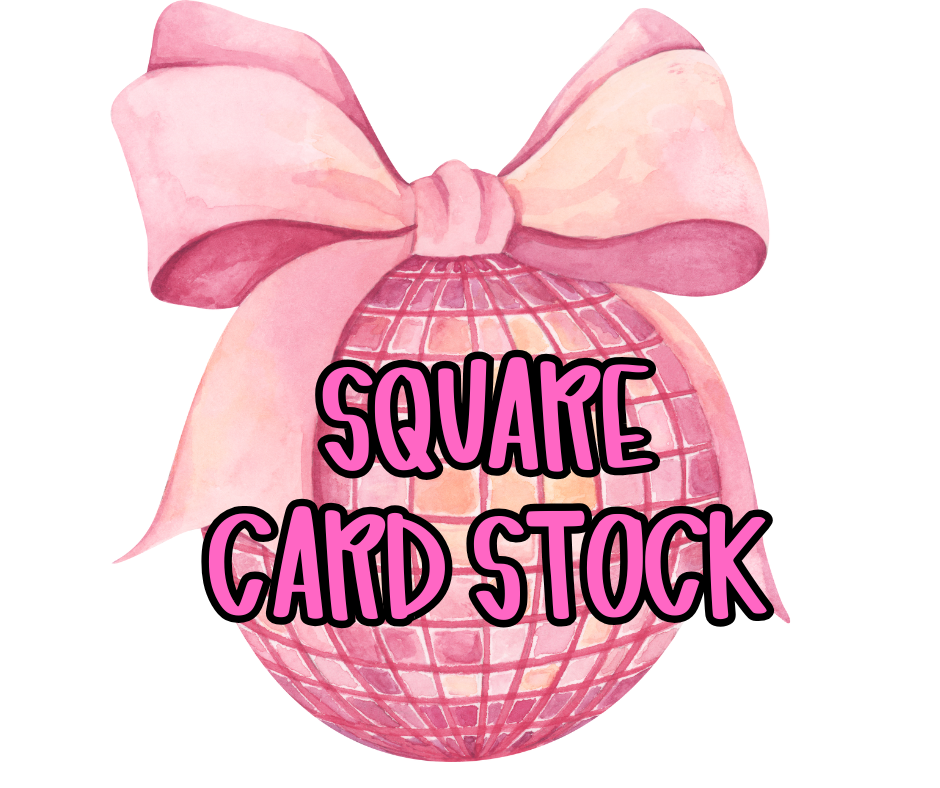 SQUARE CARD STOCK CAR FRESHIE (USE THIS LISTING ONLY IF YOU HAVE A IMAGE YOU WANT US TO USE)