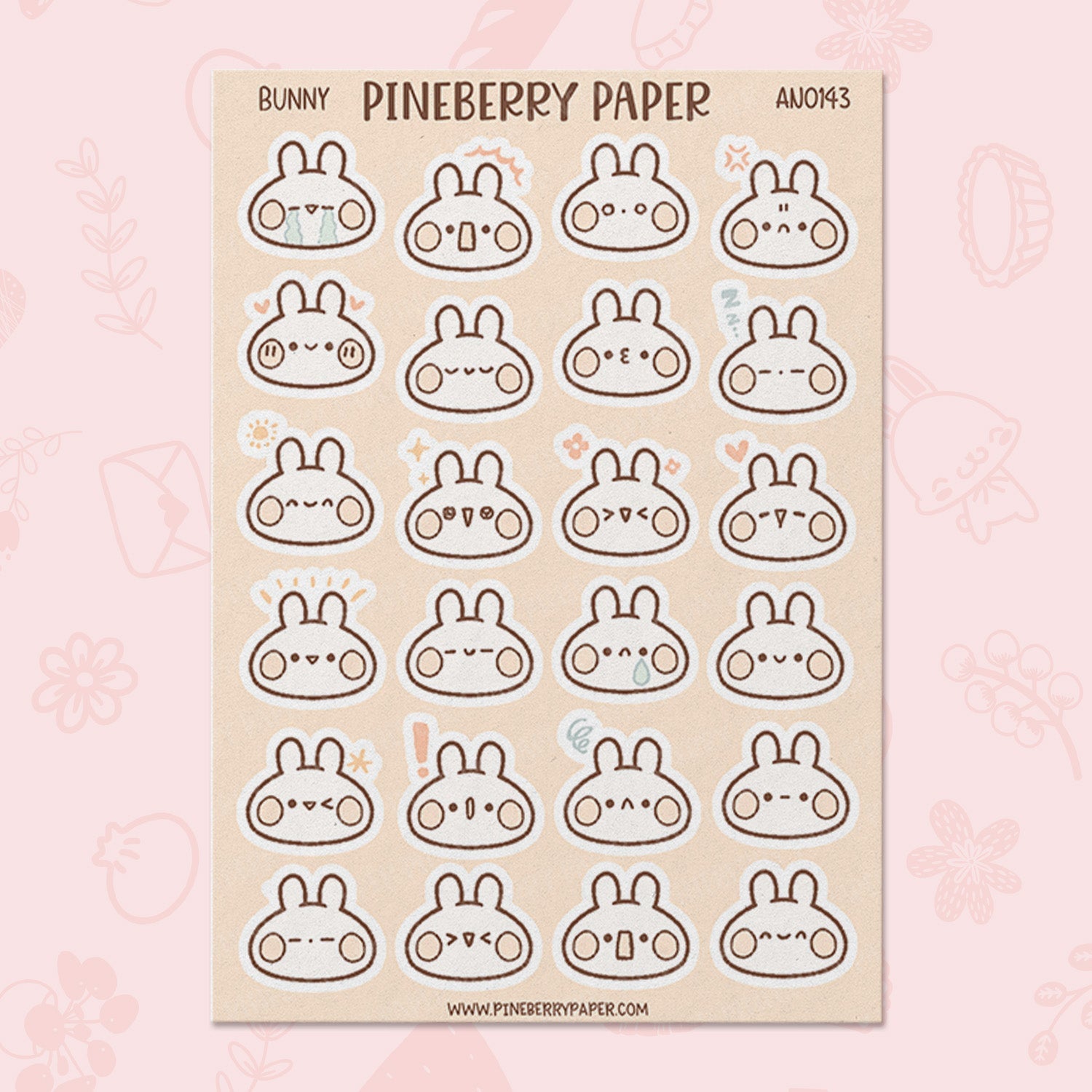 Bunny Faces | AN0143