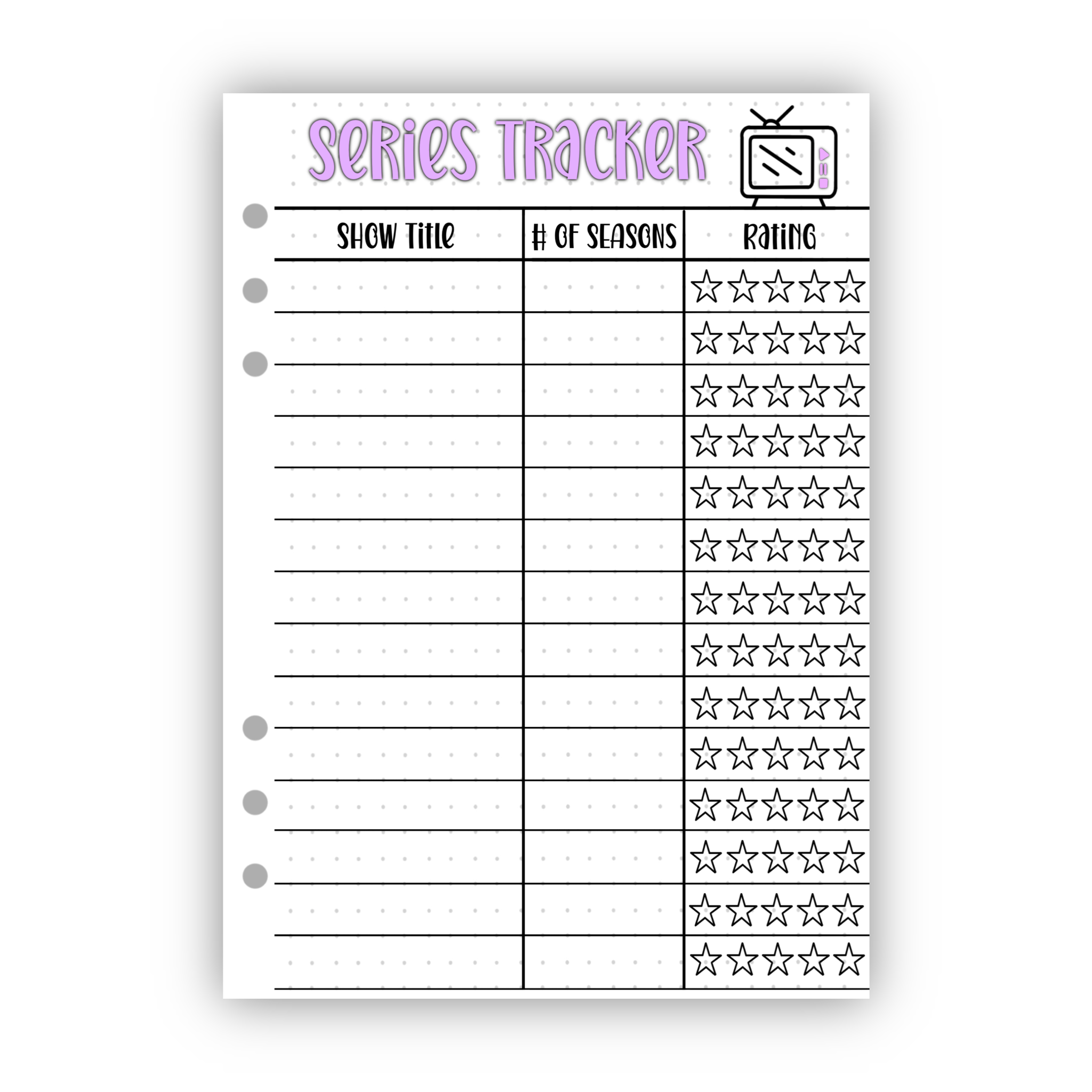 Series Tracker