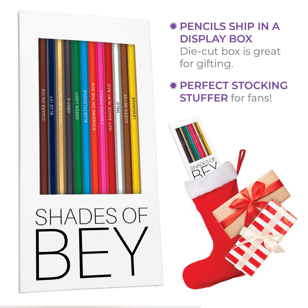 Shades Of Bey Colored Pencils for Fans of Queen Bey
