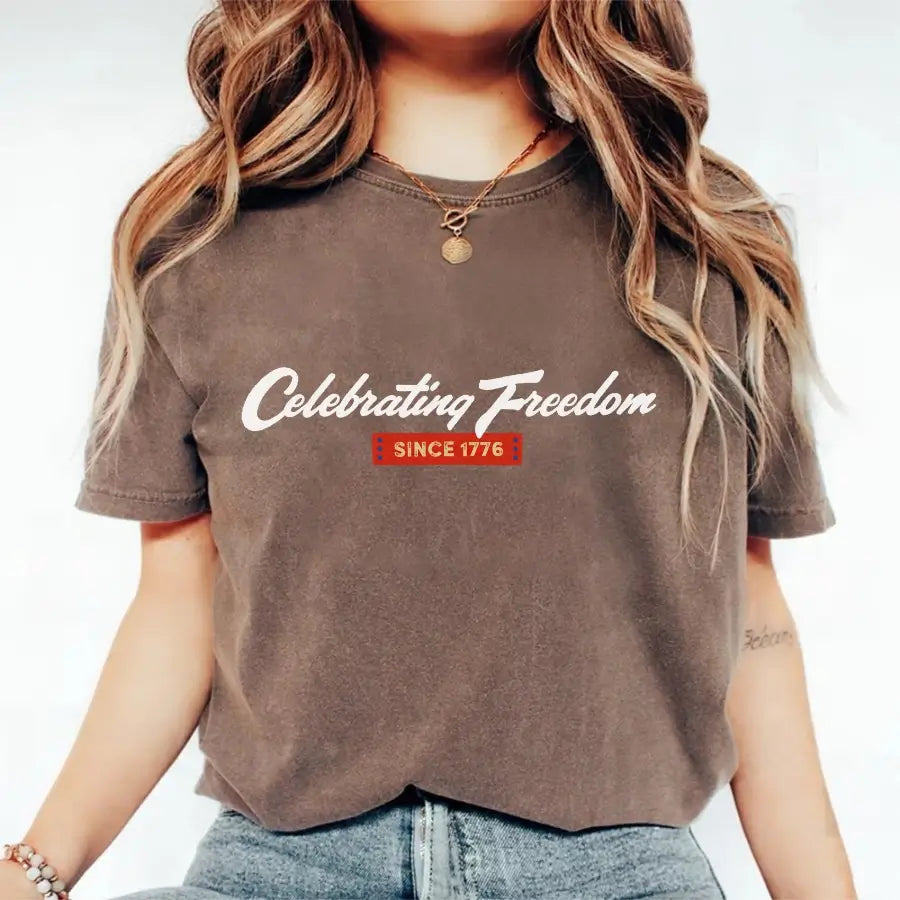 4th of July T-Shirt – Celebrating Freedom Since 1776 Patriotic Tee