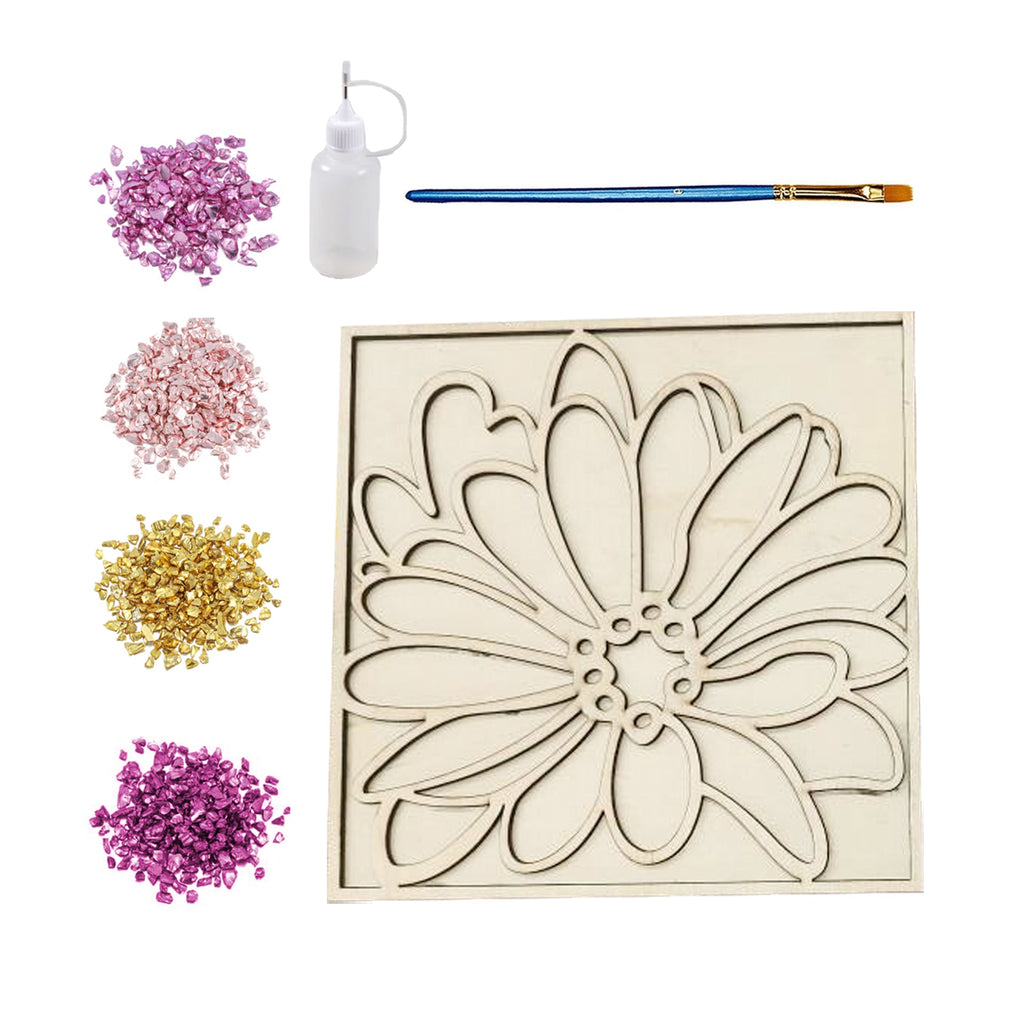 Crushed Glass Havdala Tray
