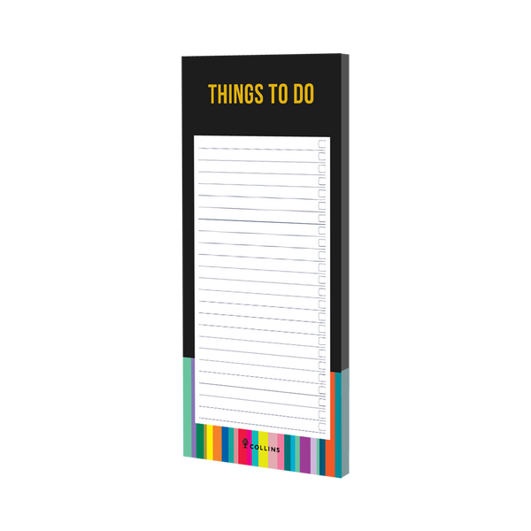 Edge Rainbow - Slim Magnetic To Do List Pad (ED1STD)
