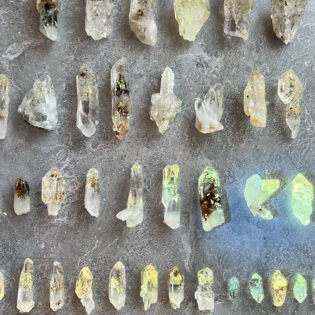 Firefly Petroleum Quartz Specimens from Madagascar