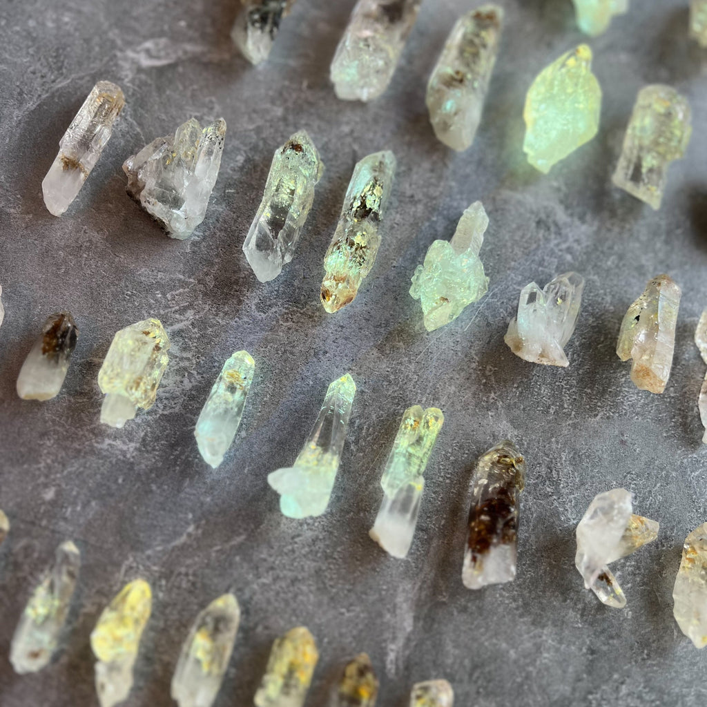 Firefly Petroleum Quartz Specimens from Madagascar
