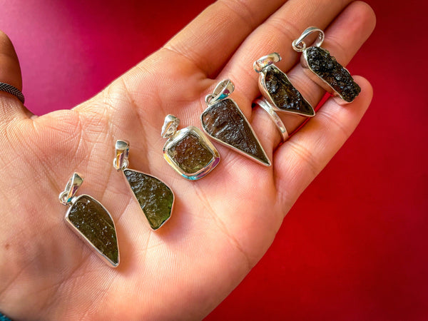 REAL Moldavite Pendant