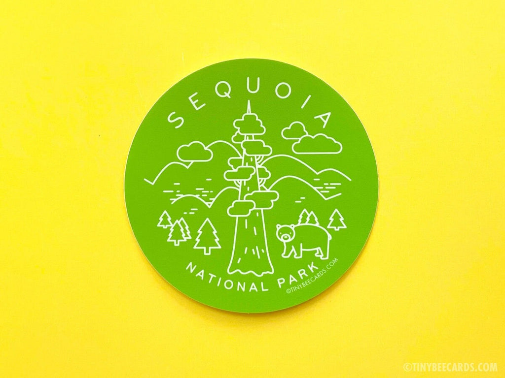 Sequoia National Park Vinyl Sticker