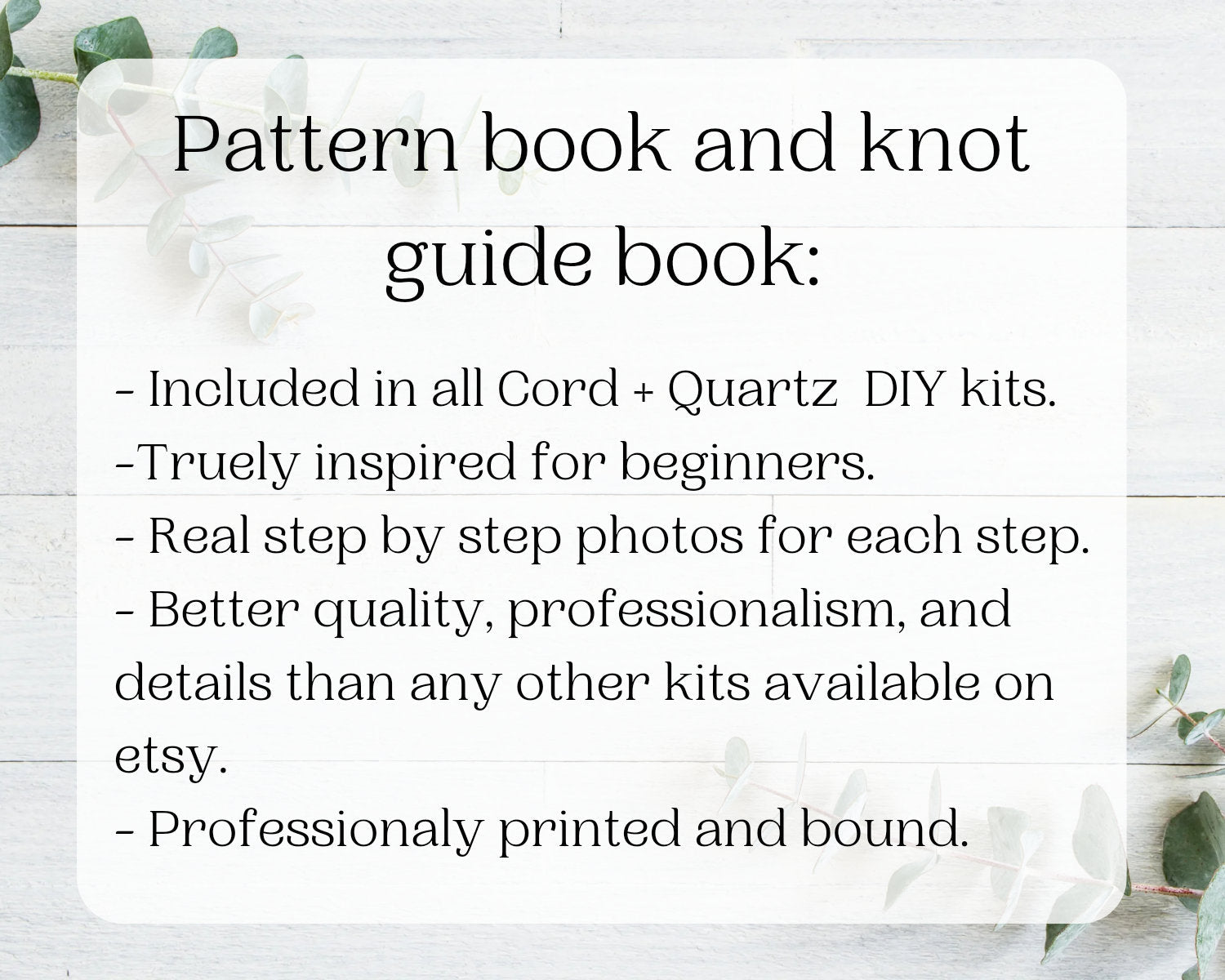 Beginner macrame wall hanging kit. Macrame diy craft kit for beginners.