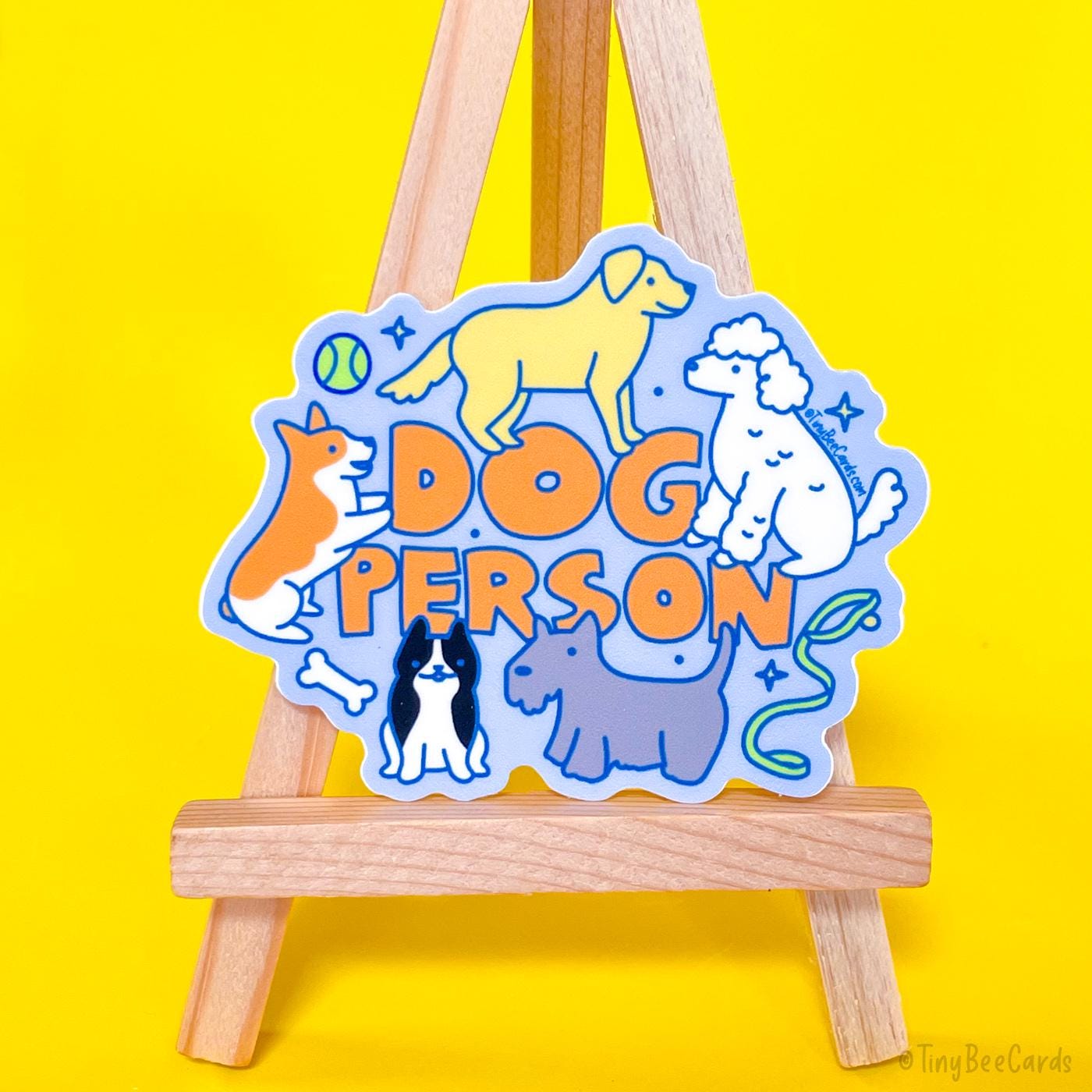 Dog Person Vinyl Sticker