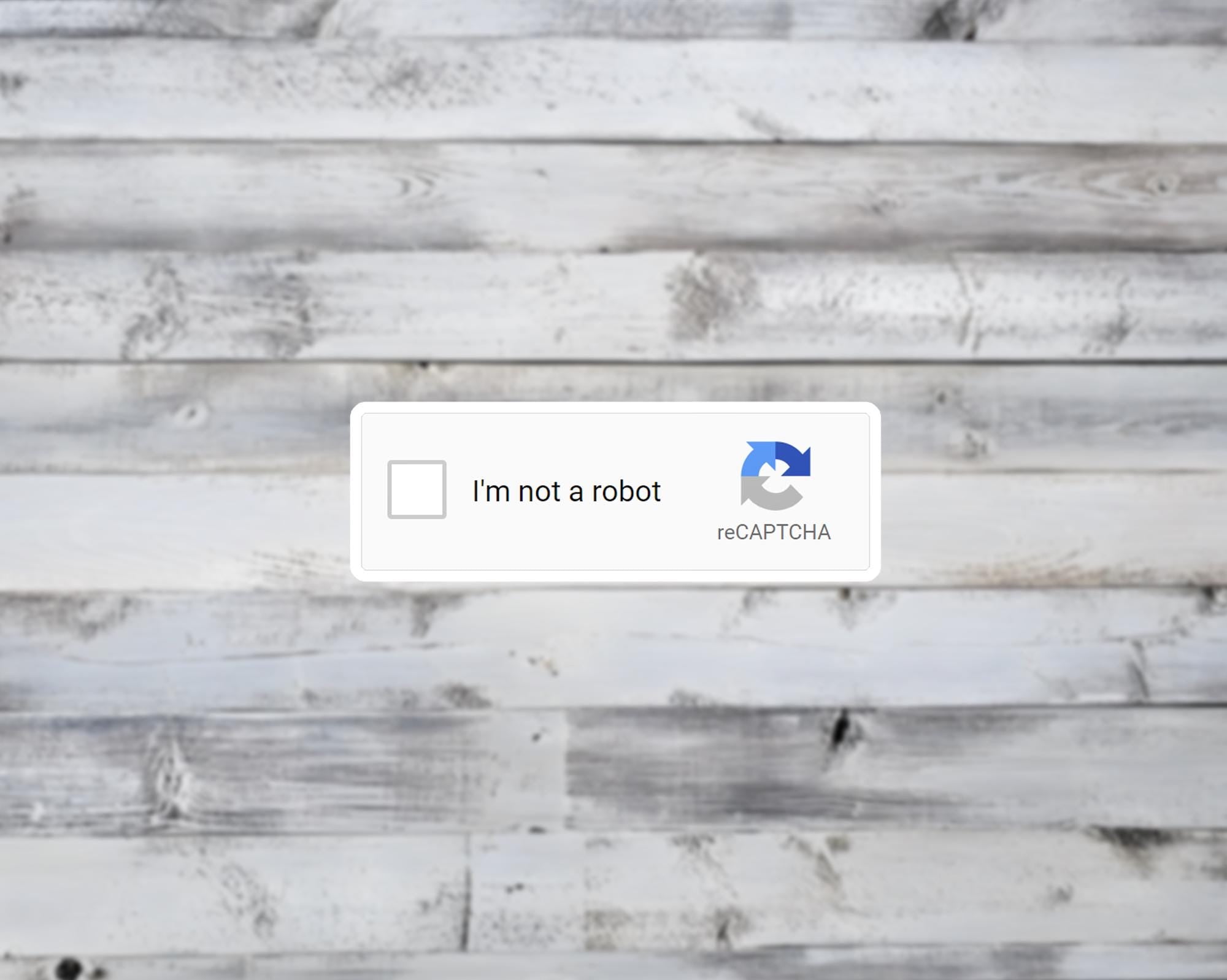 reCaptcha - I'm Not A Robot Vinyl Sticker
