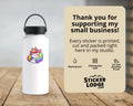 Rainbow Unicorn Kawaii Vinyl Sticker