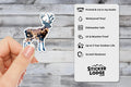 Festive Reindeer and Winter Forest Double Exposure Vinyl Sticker
