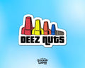 Deez Nuts Vinyl Sticker