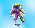 Astronaut Voyager Vinyl Sticker