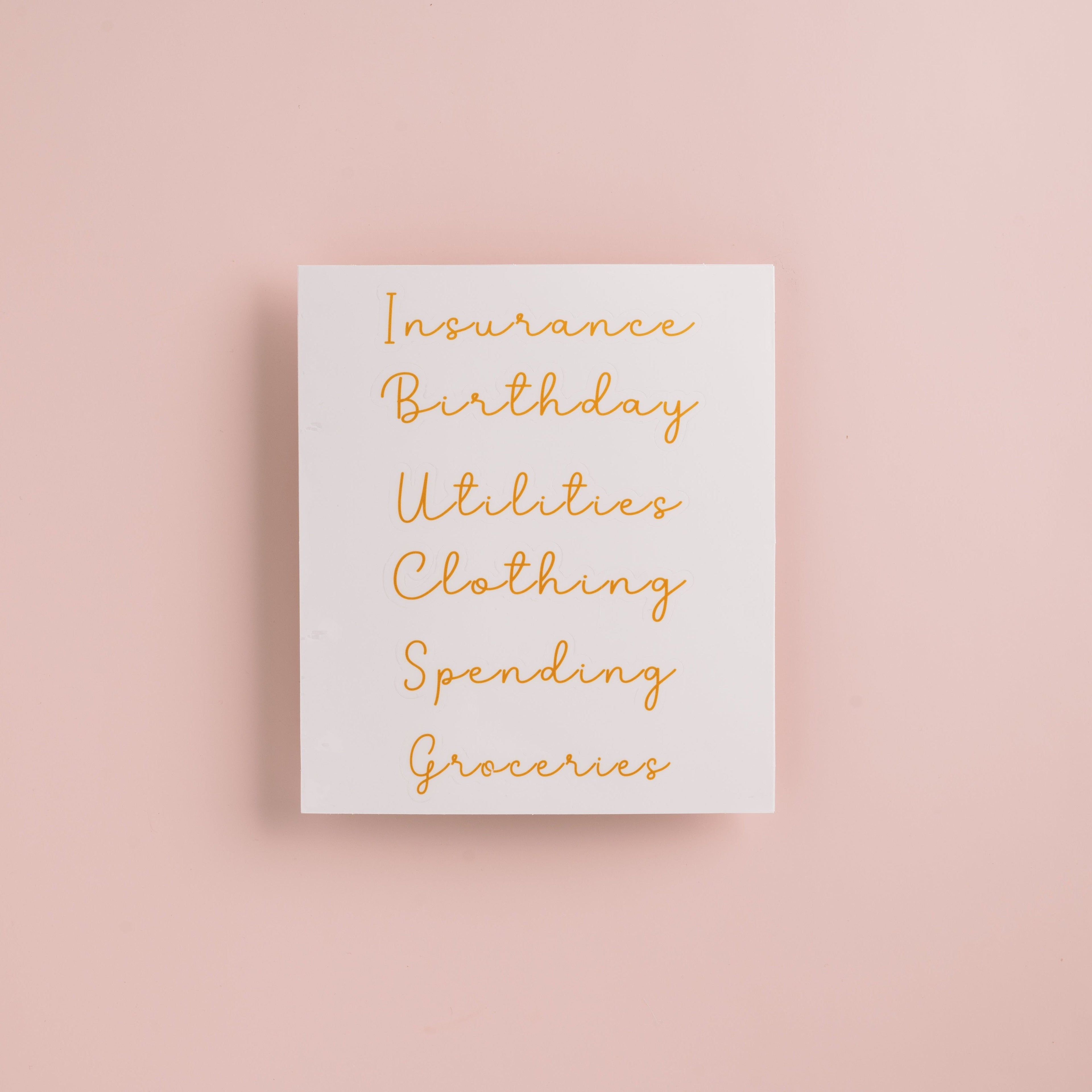 Envelope Labels