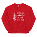 Most Wonderful Time Red Sweatshirt