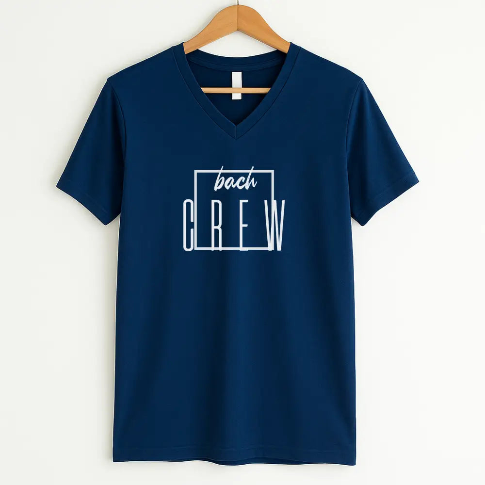 Bach Crew Bride To be Party Bachelorette V-Neck T-shirt