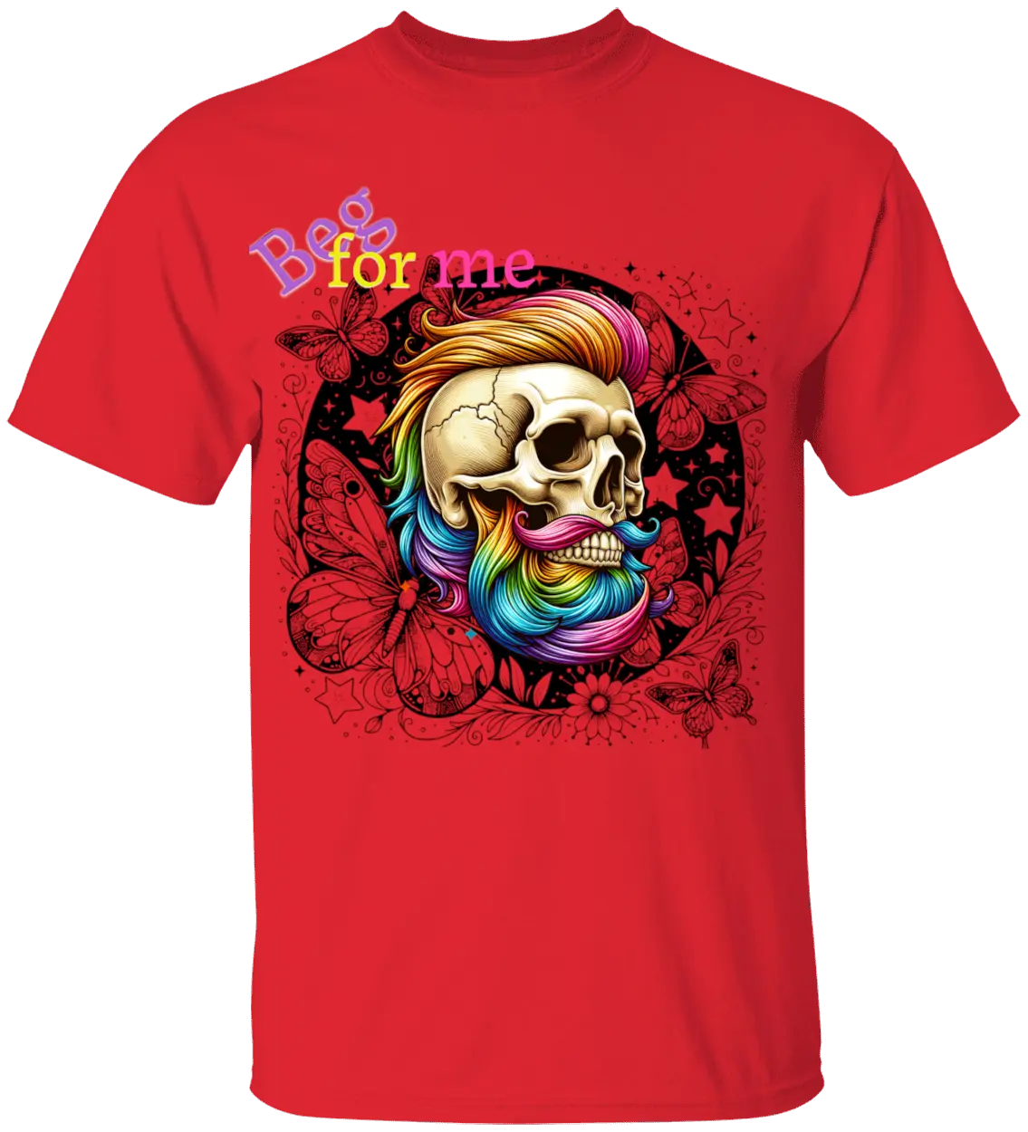 Beg Bearded Skull T-Shirt