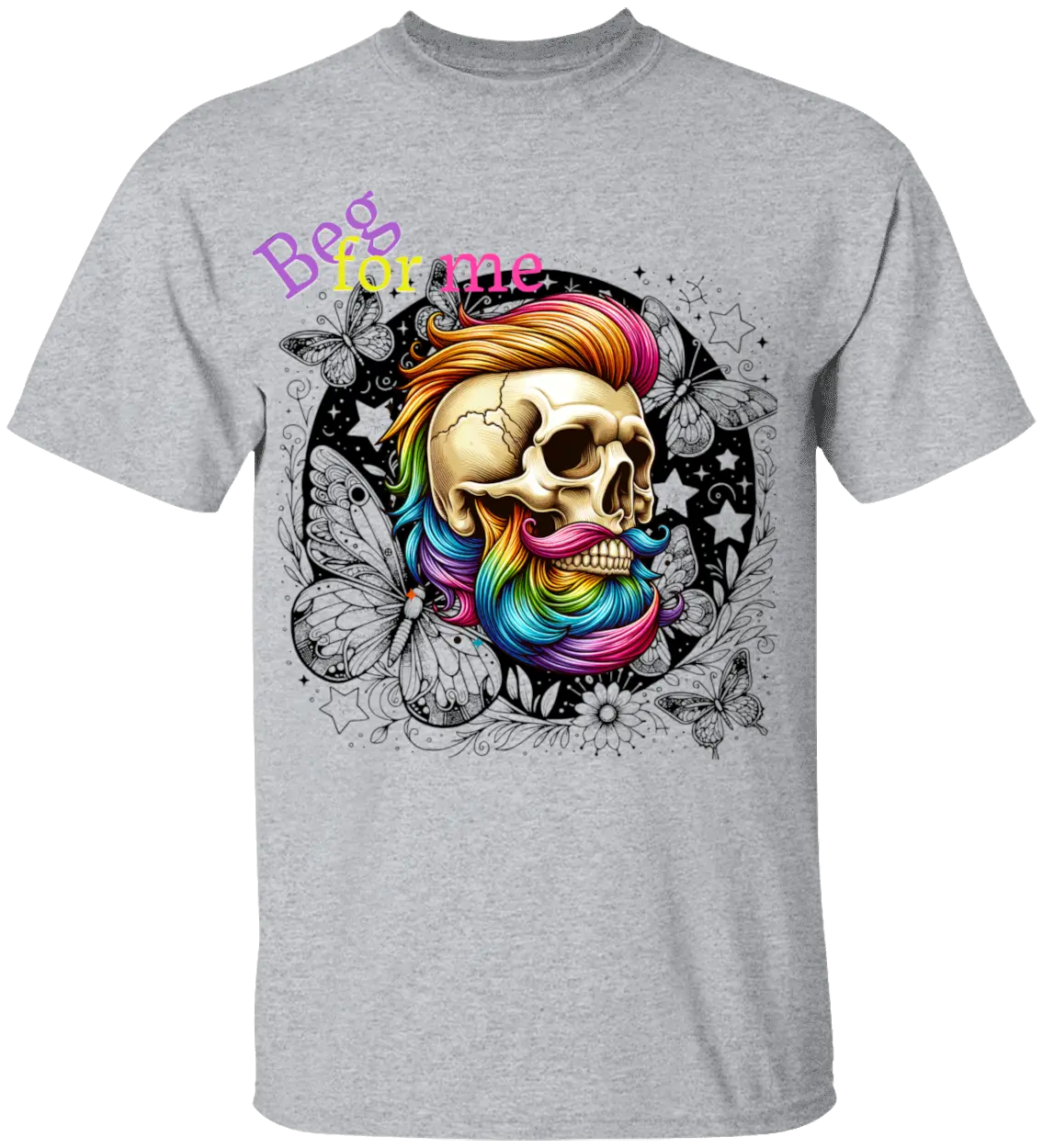 Beg Bearded Skull T-Shirt